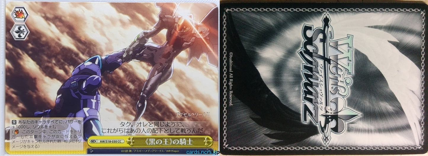 Weiss Schwarz Accel World AW/S18-030CC CC Trading Card NM