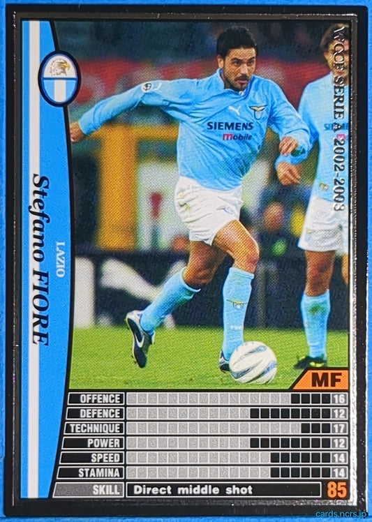 Panini WCCF Football WCCF/2002-2003-137/288EN N Stefano Fiore Trading Card NM