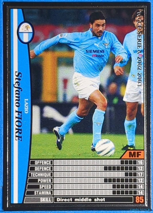 Panini WCCF Football WCCF/2002-2003-137/288 N Stefano Fiore Trading Card NM