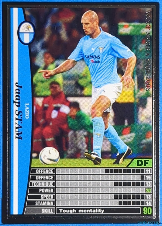 Panini WCCF Football WCCF/2002-2003-136/288 N Jaap Stam Trading Card NM