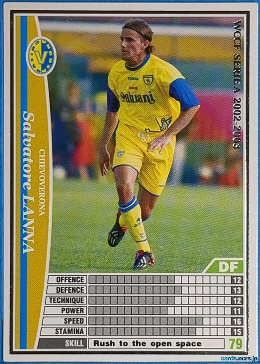 Panini WCCF Football WCCF/2002-2003-052/288 N Salvatore LANNA Trading Card NM