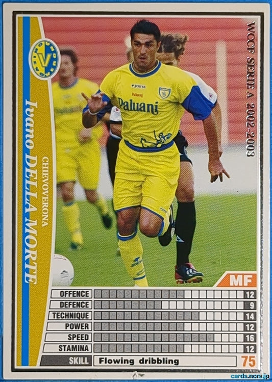Panini WCCF Football WCCF/2002-2003-057/288EN N Ivano DELLA MORTE Trading Card NM