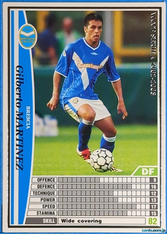 Panini WCCF Football WCCF/2002-2003-035/288 N Gilberto Martinez Trading Card NM
