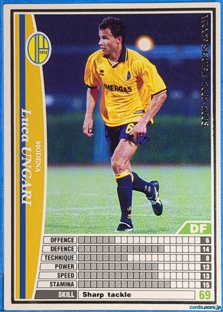 Panini WCCF Football WCCF/2002-2003-167/288 N Luca Ungari Trading Card NM