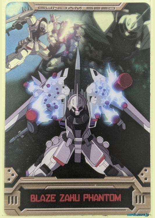 Morinaga Gundam GWM/S5-023-113 N Blaze Zaku Phantom Trading Card NM