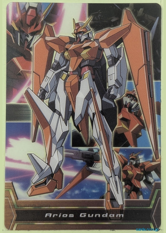 Morinaga Gundam GWM/005-008-080 N Arios Gundam Trading Card NM