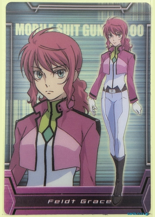 Morinaga Gundam GWM/006-005-067 N Feldt Grace Trading Card NM