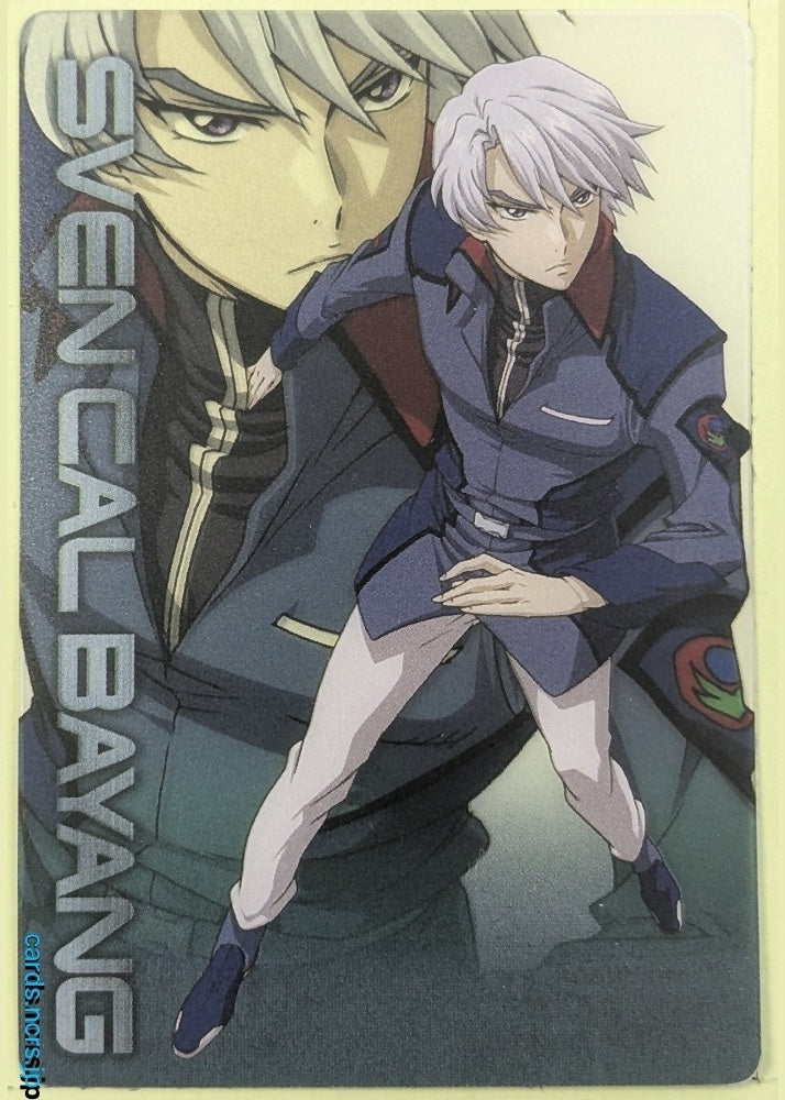 Morinaga Gundam GWM/3001-008-008 N Sven Cal Bayang Trading Card NM