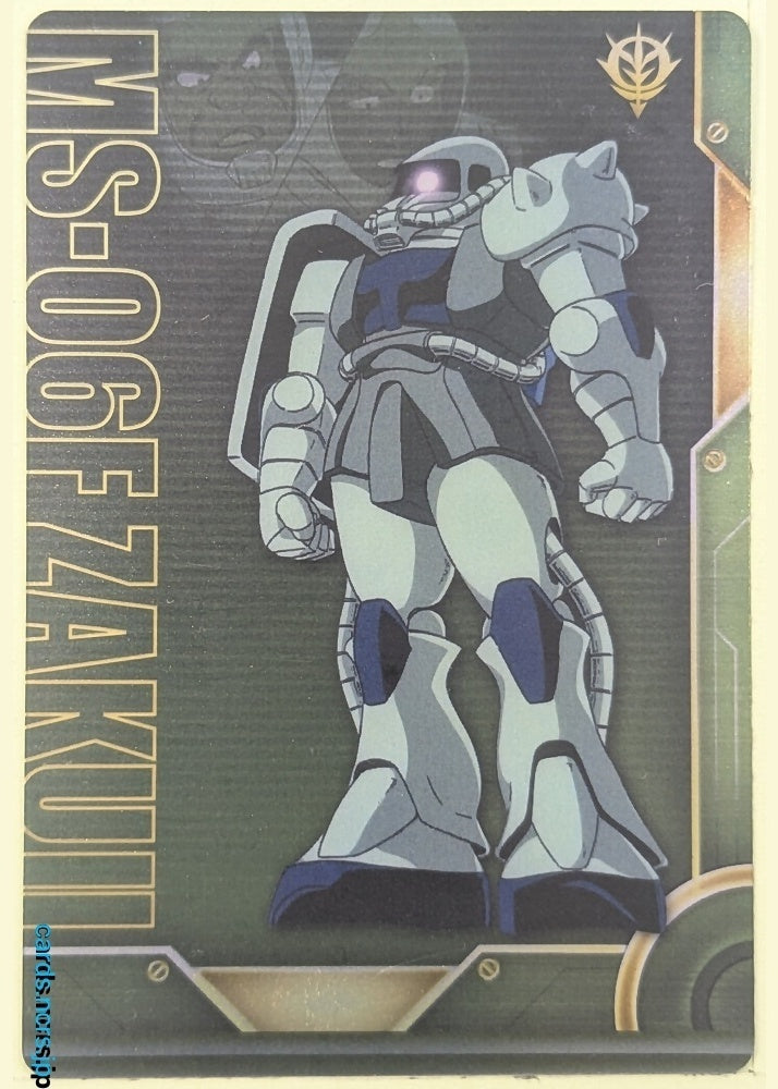 Morinaga Gundam GWM/004 Holo Zaku II Trading Card NM