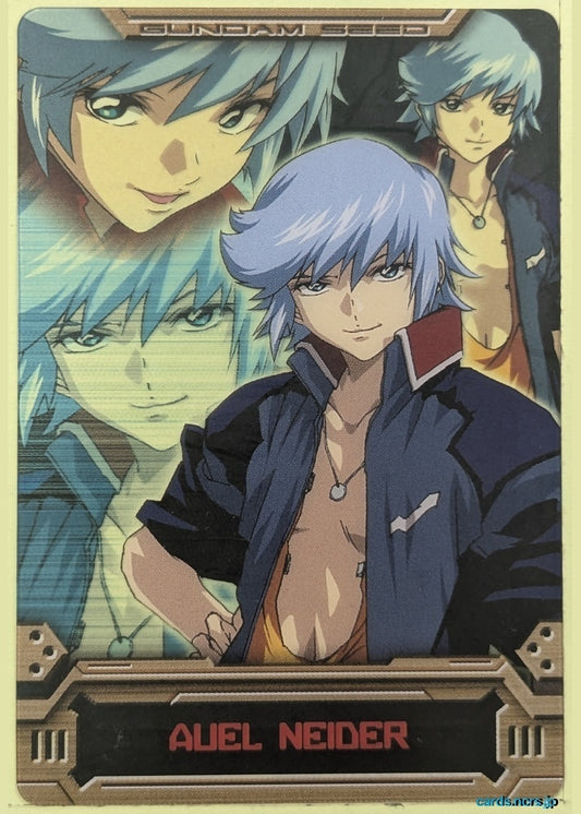 Morinaga Gundam GWM/S6-027-072 N Auel Neider Trading Card NM