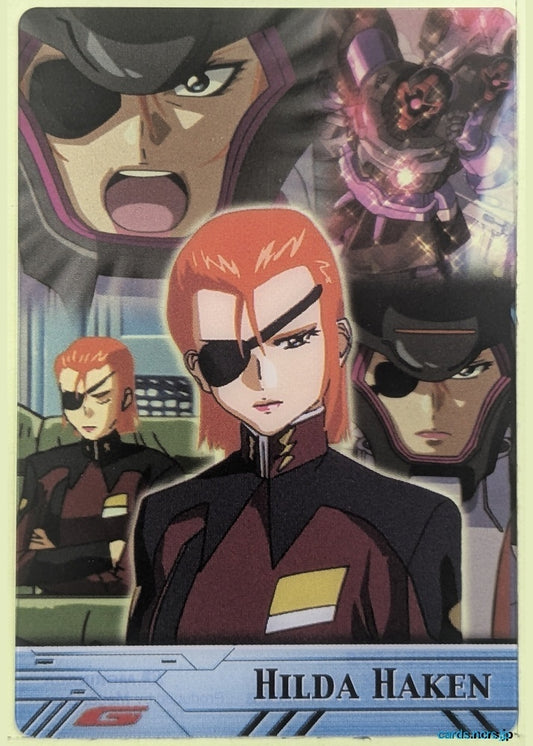 Morinaga Gundam GWM/GH03-061-079 N Hilda Harken Trading Card NM