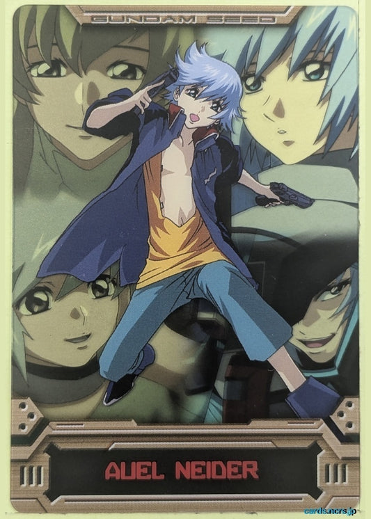 Morinaga Gundam GWM/S6-081-234 N Auel Neider Trading Card NM