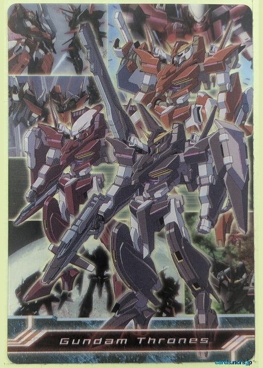 Morinaga Gundam GWM/003-015-045 N Gundam Throne Drei Trading Card NM