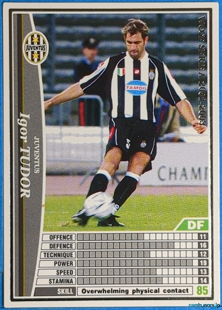 Panini WCCF Football WCCF/2002-2003-118/288 N Igor Tudor Trading Card NM