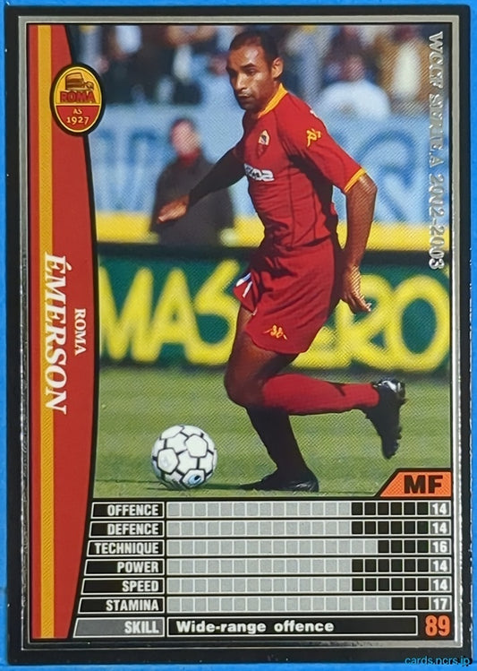 Panini WCCF Football WCCF/2002-2003-248/288 N Emerson Trading Card NM