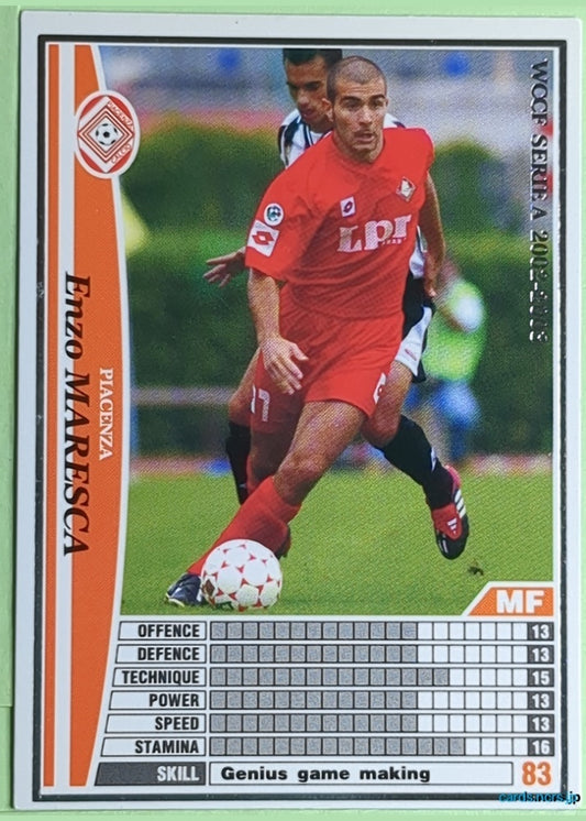 Panini WCCF Football WCCF/2002-2003-220/288 N Enzo MARESCA Trading Card NM