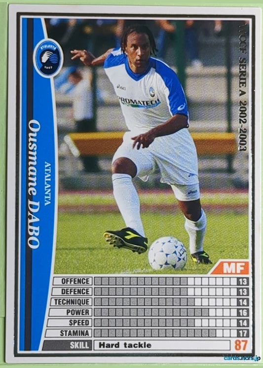 Panini WCCF Football WCCF/2002-2003-008/288 N Ousmane Dabo Trading Card NM