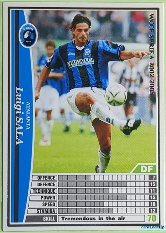 Panini WCCF Football WCCF/2002-2003-006/288 N Luigi Sala Trading Card NM