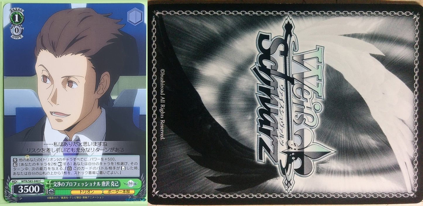 Weiss Schwarz World Trigger WTR/S85-040C C Katsumi Karasawa Trading Card NM