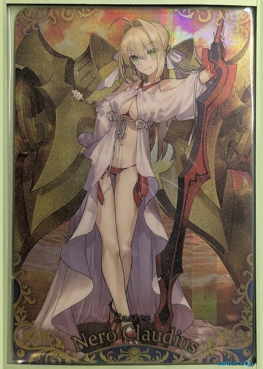 Fate/Grand Order Wafer Vol.04 Fate Grand Order FGW04/SR24 SR Nero Claudius Trading Card NM