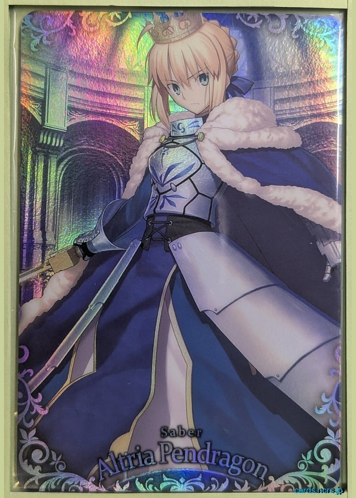 Fate/Grand Order Wafer Vol.05 Fate Grand Order FGW05/SP01 SP Artoria Pendragon Trading Card NM
