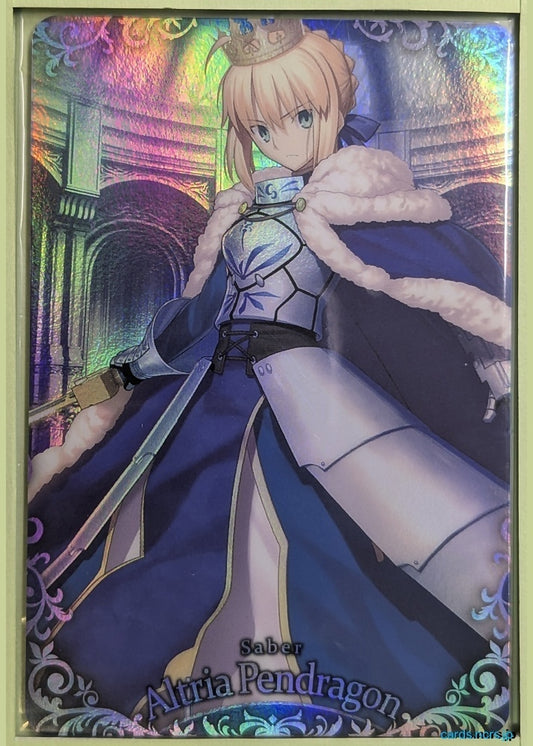 Fate/Grand Order Wafer Vol.05 Fate Grand Order FGW05/SP01 SP Artoria Pendragon Trading Card NM