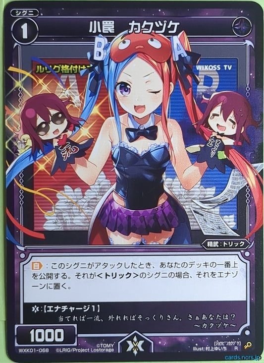 Wixoss Bk Wixoss WXK01-068 R Kakuzuke Trading Card NM
