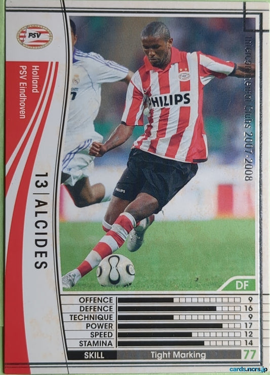 Panini WCCF Football WCCF/2007-2008-210/336 N Alcides Trading Card NM