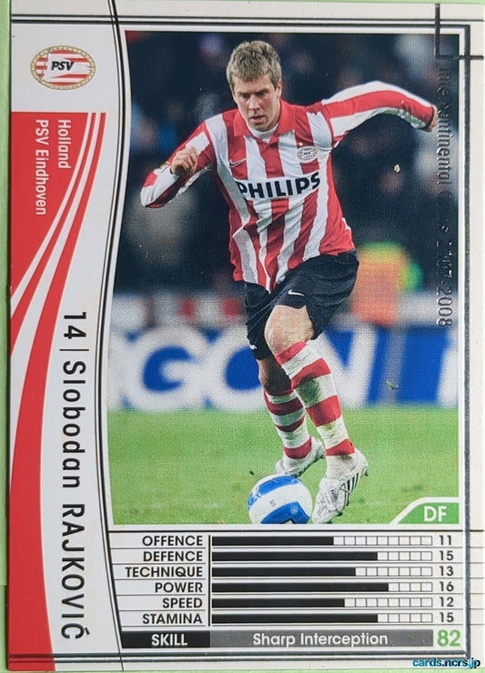 Panini WCCF Football WCCF/2007-2008-213/336 N Slobodan Rajković Trading Card NM