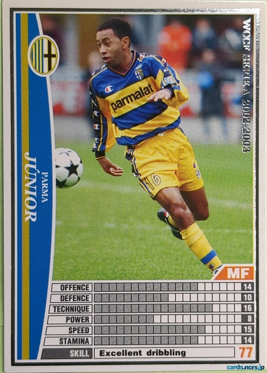 Panini WCCF Football WCCF/2002-2003-181/288EN N Júnior Trading Card NM