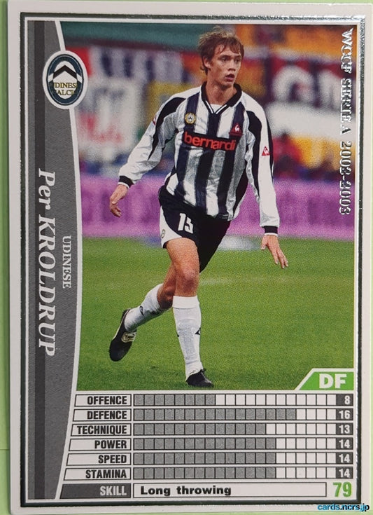 Panini WCCF Football WCCF/2002-2003-277/288 N Per Kroldrup Trading Card NM