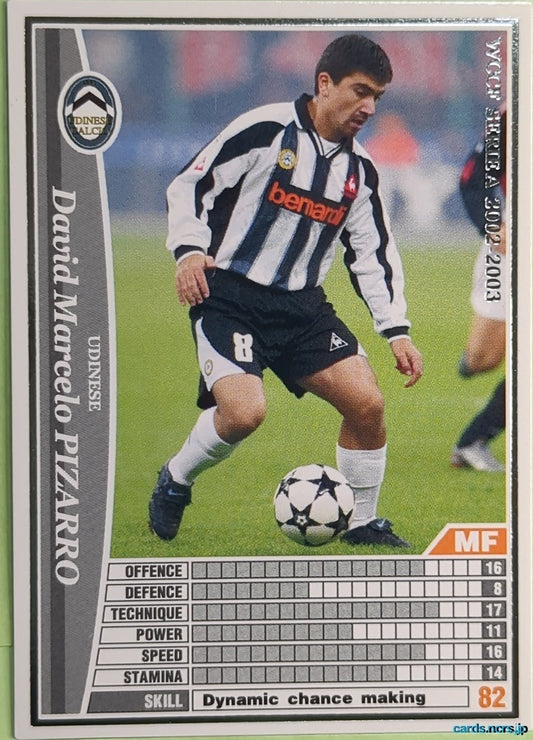 Panini WCCF Football WCCF/2002-2003-284/288 N David Marcelo Pizarro Trading Card NM