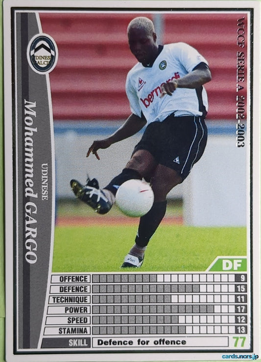Panini WCCF Football WCCF/2002-2003-276/288 N Mohammed Gargo Trading Card NM