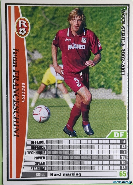 Panini WCCF Football WCCF/2002-2003-227/288 N Ivan Franceschini Trading Card NM