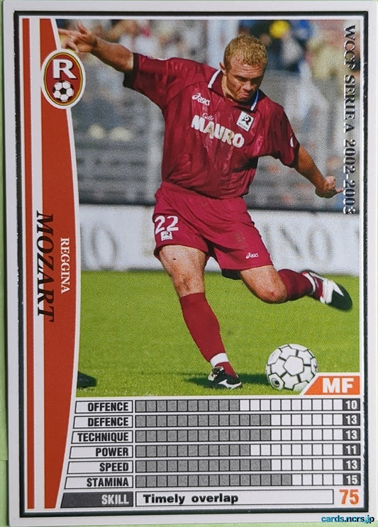 Panini WCCF Football WCCF/2002-2003-234/288 N Mozart Trading Card NM