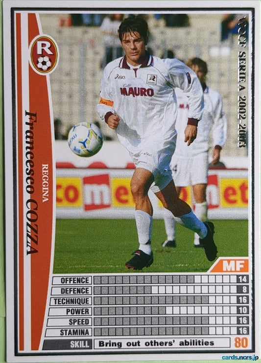 Panini WCCF Football WCCF/2002-2003-232/288 N Francesco Cozza Trading Card NM