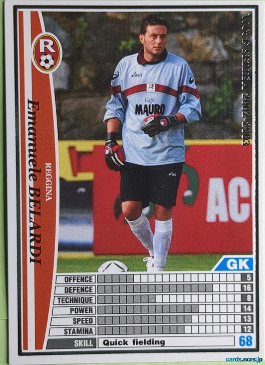 Panini WCCF Football WCCF/2002-2003-A24/32 N Emanuele Belardi Trading Card NM