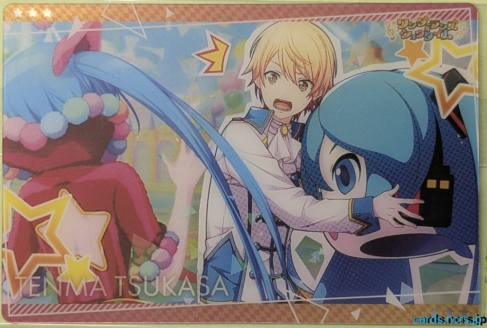 Project Sekai Wafer Vol.01 Project Sekai Colorful Stage feat. Miku Hatsune PJW01/NO.17 3 Star Tsukasa Tenma Trading Card NM