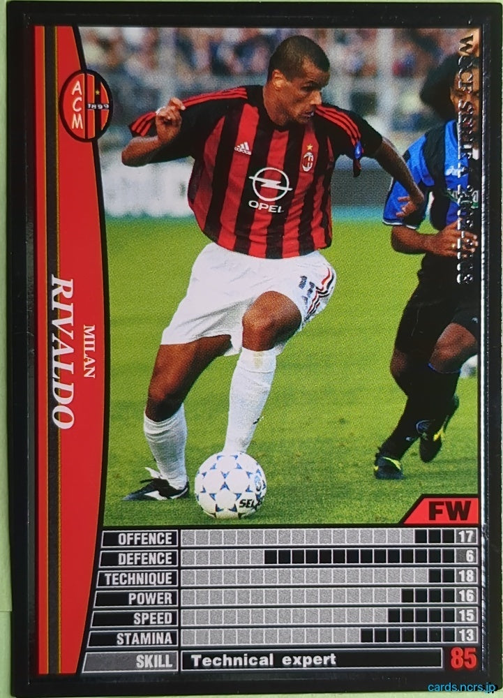 Panini WCCF Football WCCF/2002-2003-158/288 N Rivaldo Trading Card NM