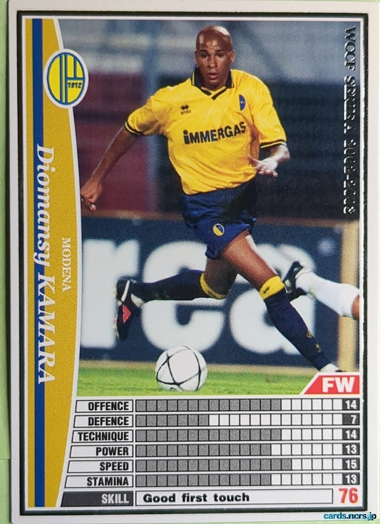 Panini WCCF Football WCCF/2002-2003-174/288EN N Diomansy Kamara Trading Card NM