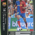 Panini WCCF Football WCCF/2008-2009-303/352 N Thierry Henry Trading Card NM