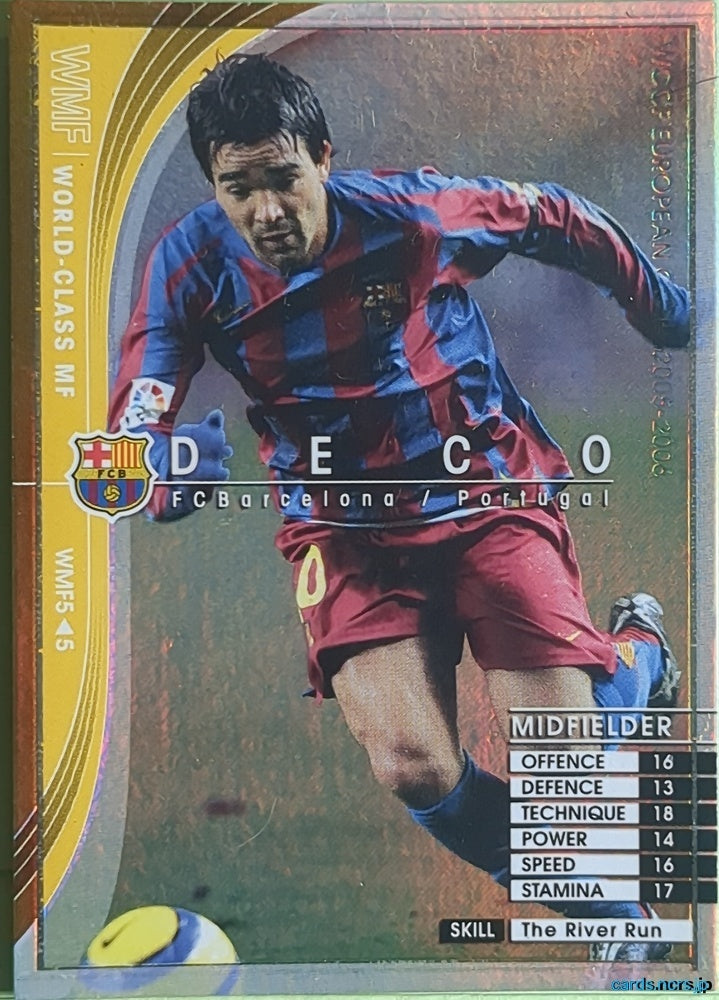 Panini WCCF Football WCCF/2005-2006-WMF5/5 N Deco Trading Card NM