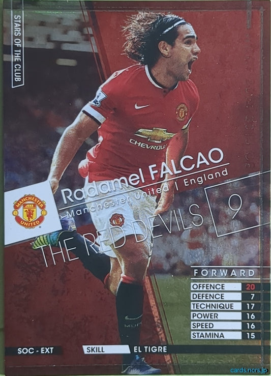 Panini WCCF Football WCCF/2014-2015-SoccerKing-EXTRA N Radamel Falcao García Trading Card NM