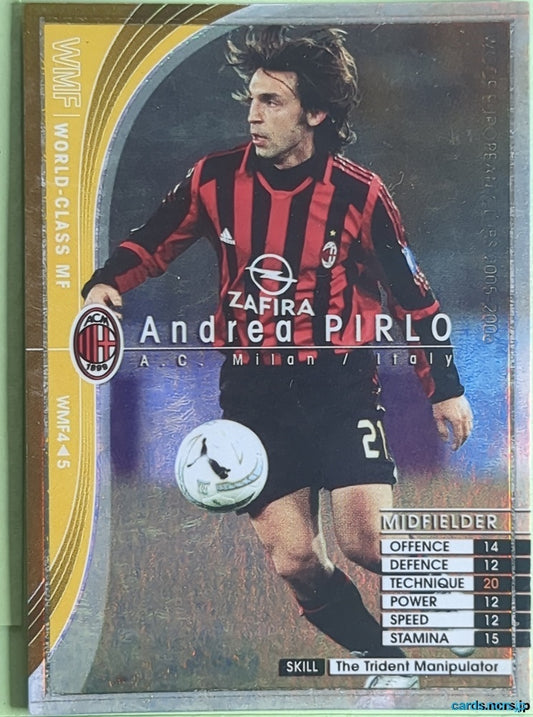 Panini WCCF Football WCCF/2005-2006-WMF4/5 N Andrea PIRLO Trading Card NM