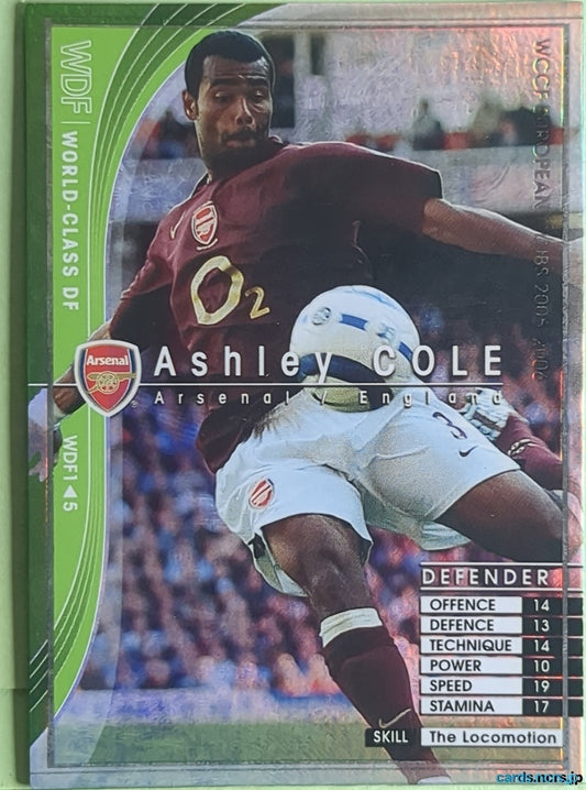 Panini WCCF Football WCCF/2005-2006-WDF1/5 N Ashley Cole Trading Card NM
