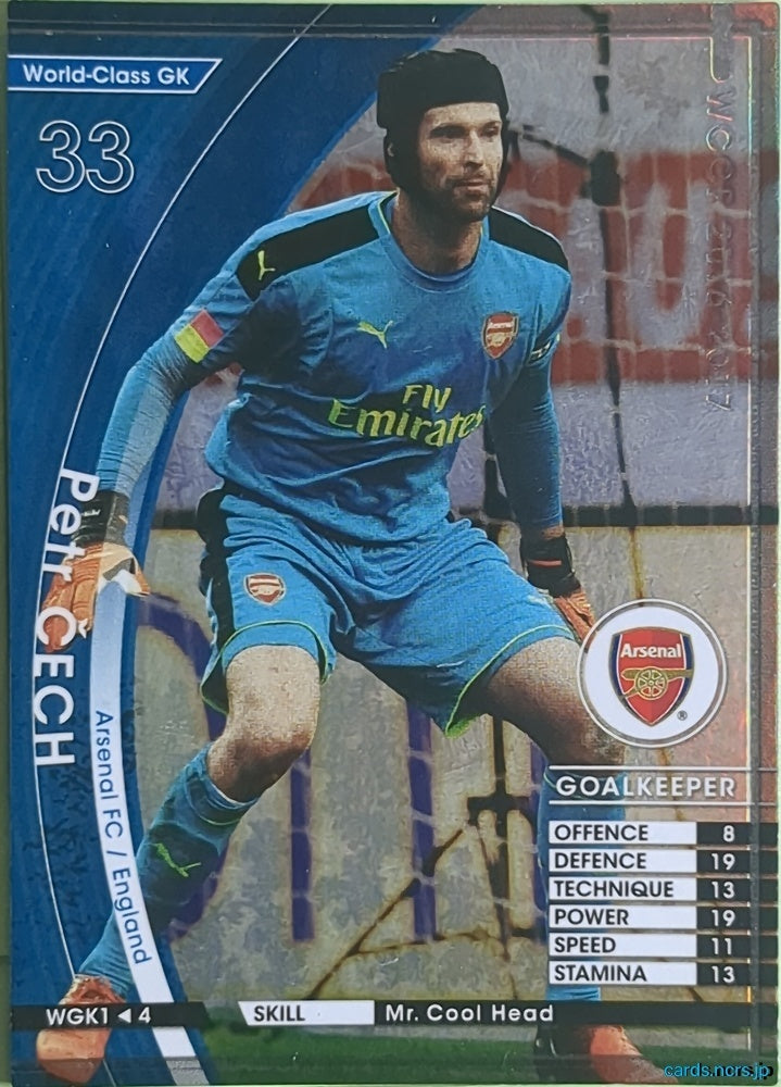 Panini WCCF Football WCCF/2016-2017-WGK1/4 N Petr Cech Trading Card NM