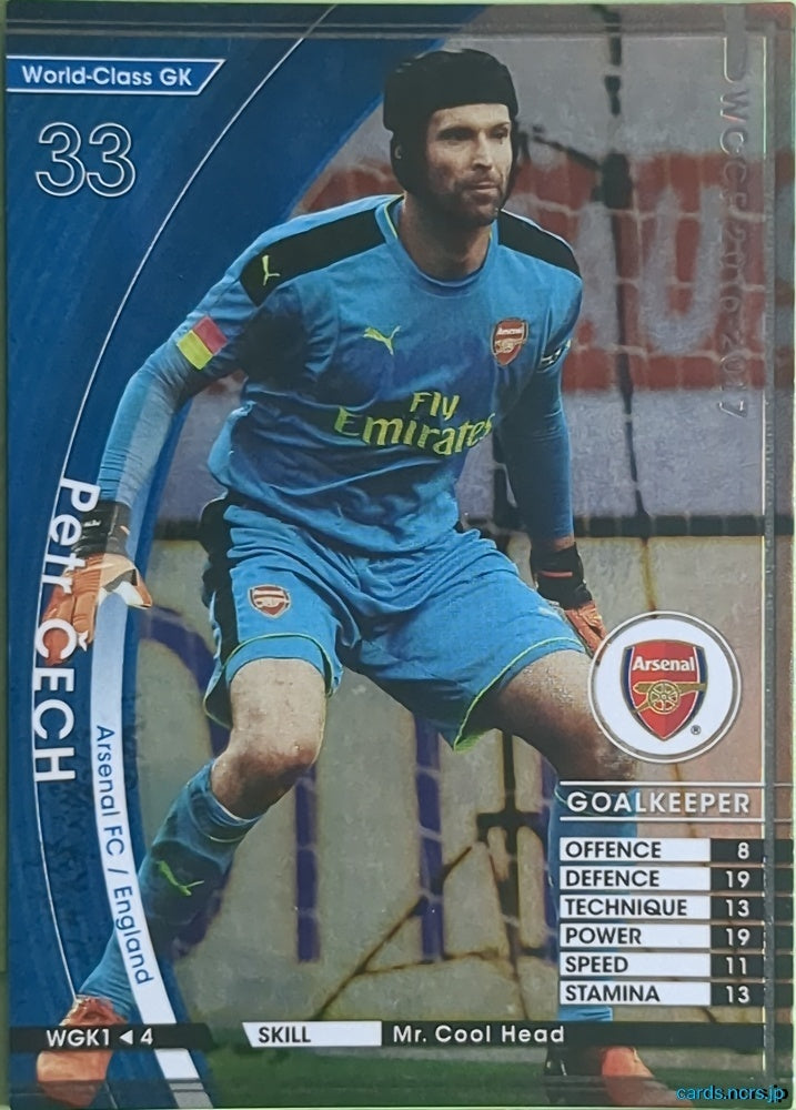 Panini WCCF Football WCCF/2015-2016-WGK1/4 N Petr Cech Trading Card NM