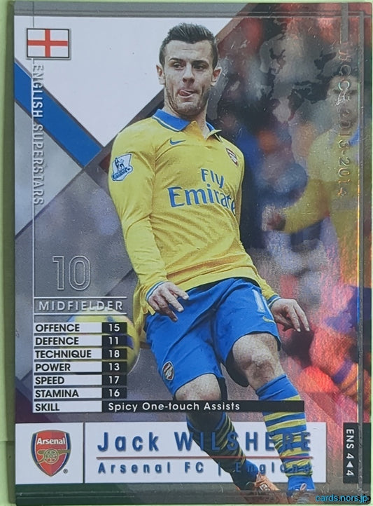 Panini WCCF Football WCCF/2013-2014-ENS4/4 N Jack Wilshere Trading Card NM