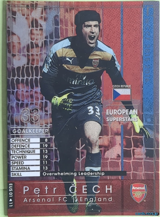 Panini WCCF Football WCCF/2015-2016-EUS01/11 N Petr Cech Trading Card NM