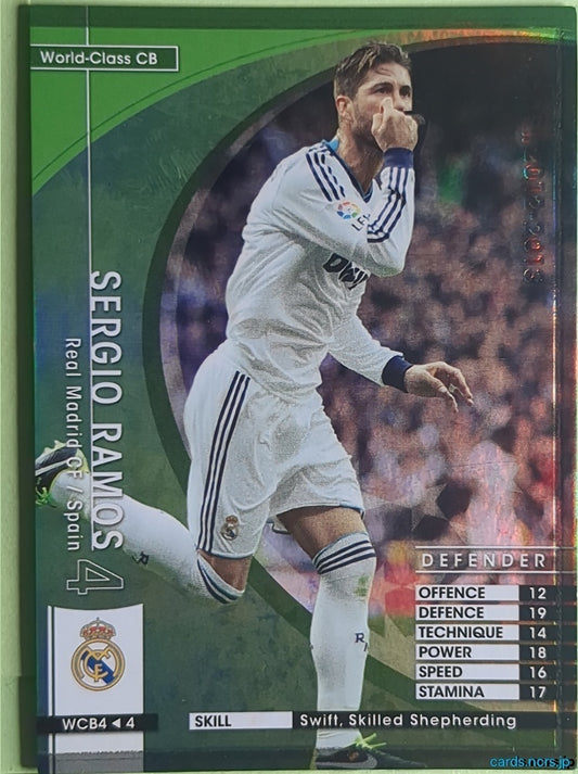 Panini WCCF Football WCCF/2012-2013-WCB4/4 N SERGIO RAMOS Trading Card NM